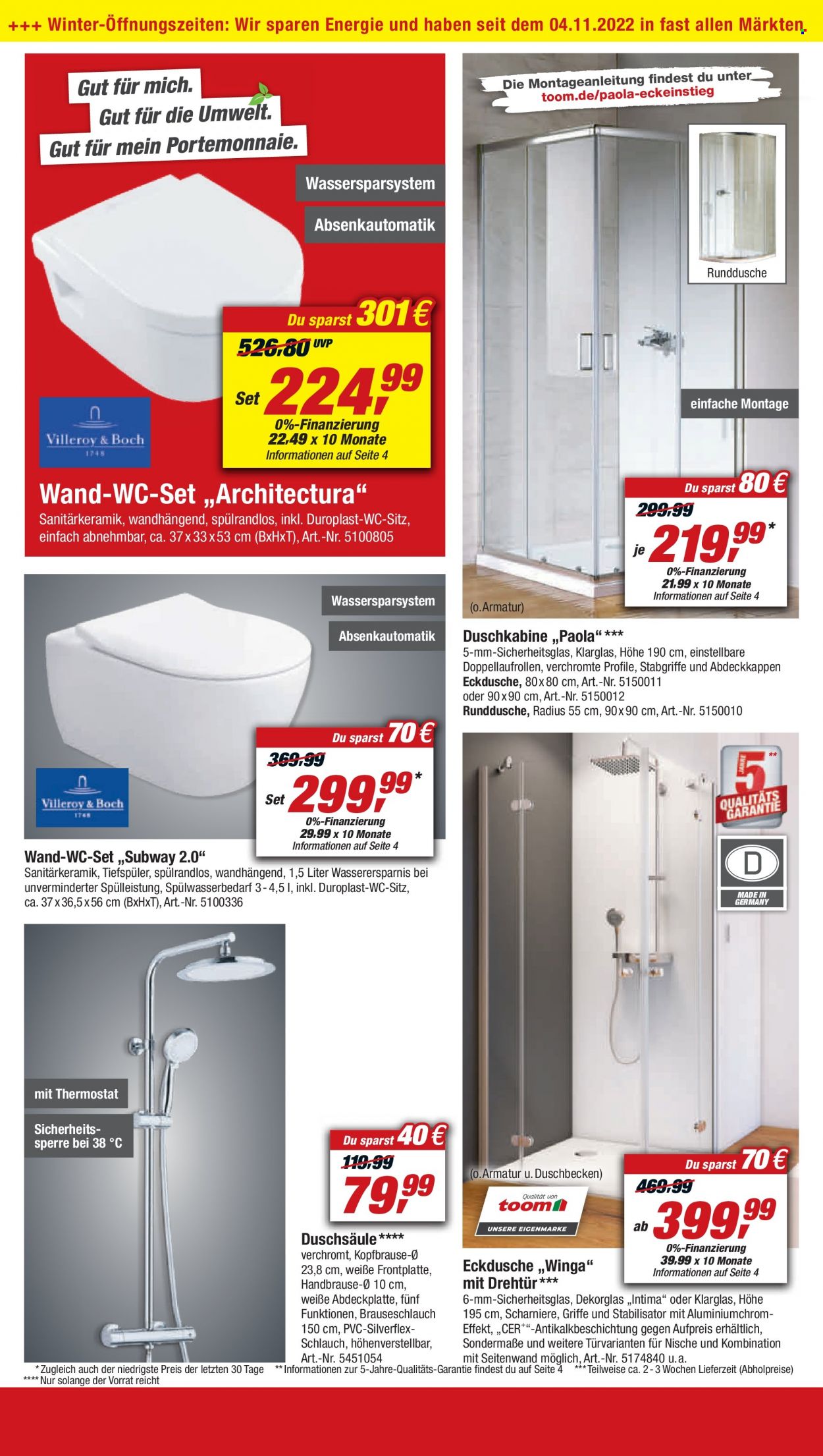 toom Baumarkt Prospekte  - 17.12.2022 - 23.12.2022. Seite 10