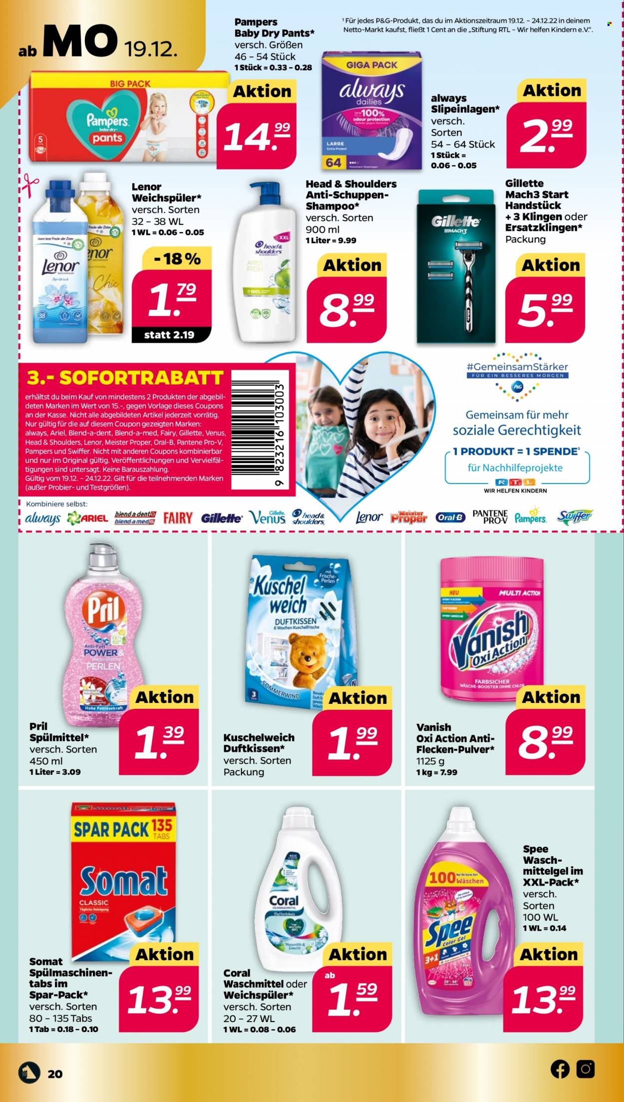 Netto Prospekte  - 19.12.2022 - 24.12.2022. Seite 20