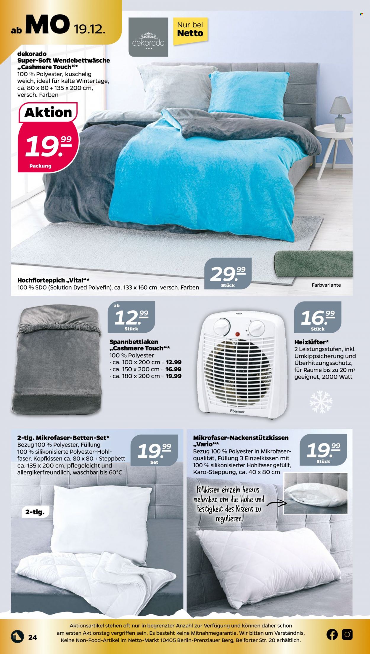 Netto Prospekte  - 19.12.2022 - 24.12.2022. Seite 24