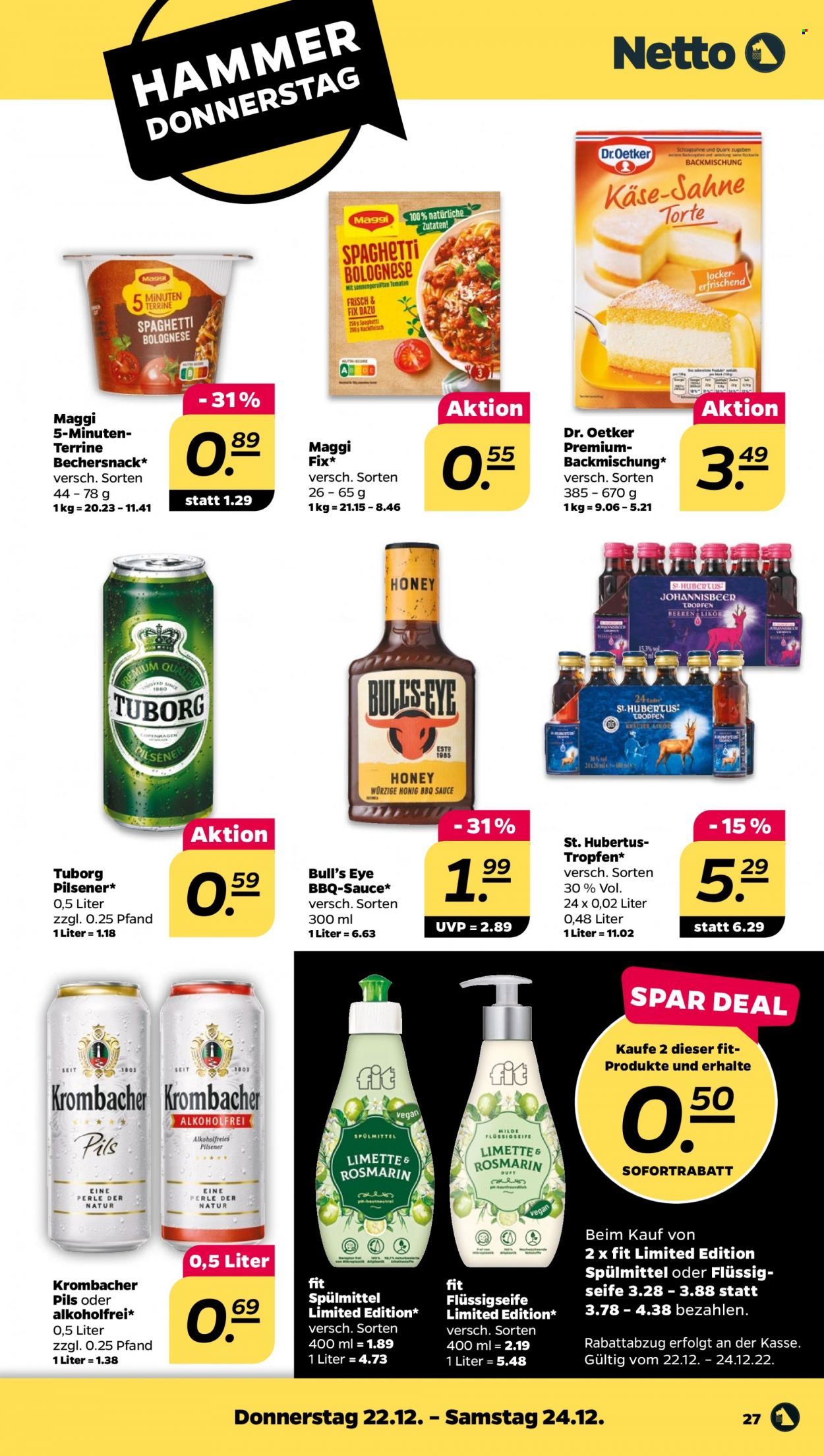 Netto Prospekte  - 19.12.2022 - 24.12.2022. Seite 27