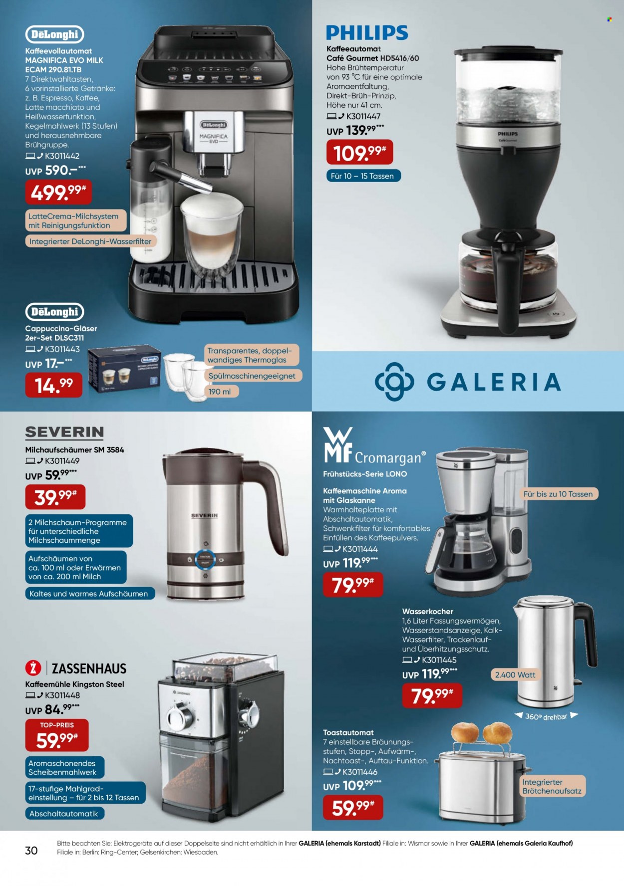 GALERIA Karstadt Kaufhof Prospekte  - 14.12.2022 - 20.12.2022. Seite 30