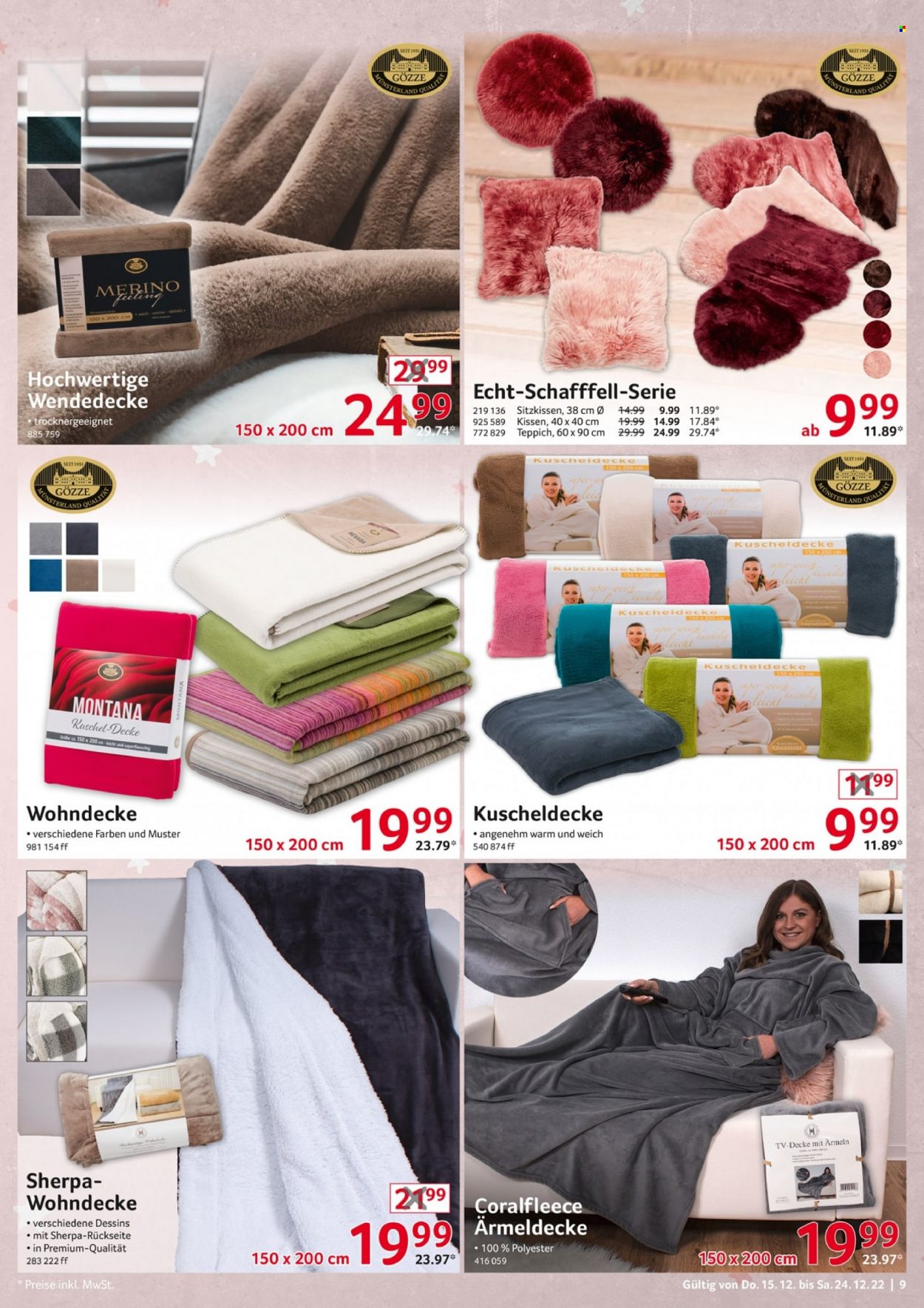 Selgros Prospekte  - 15.12.2022 - 24.12.2022. Seite 9