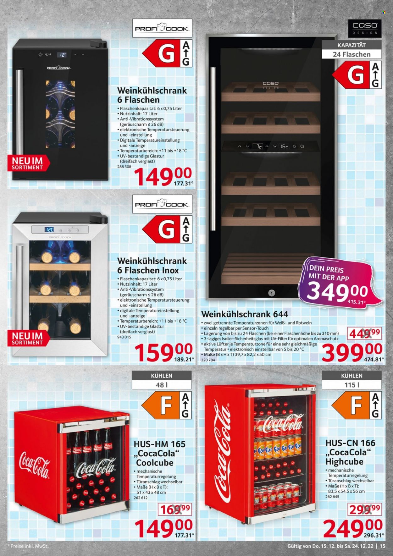 Selgros Prospekte  - 15.12.2022 - 24.12.2022. Seite 15