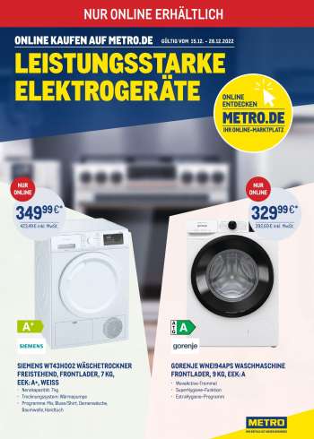 Prospekte Metro - 15.12.2022 - 28.12.2022.