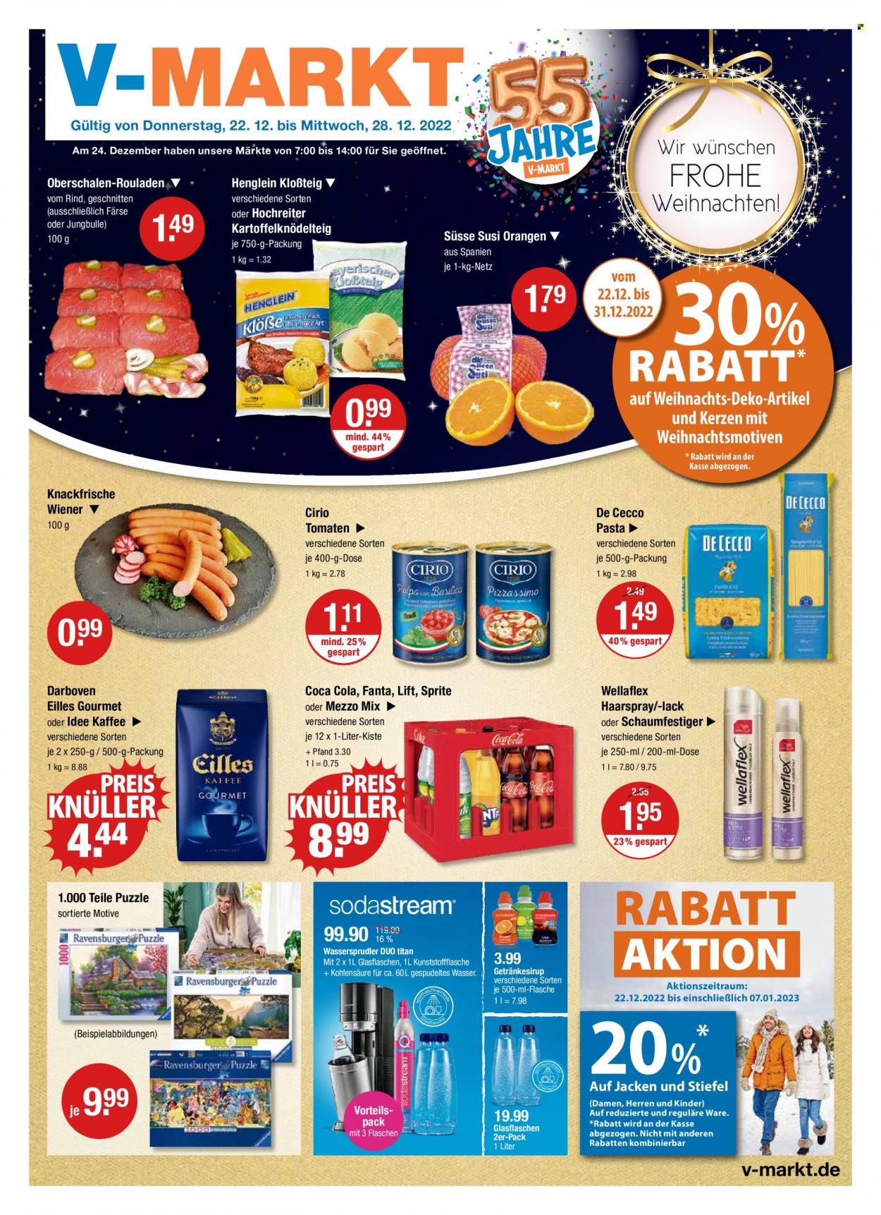 V-Markt Prospekte  - 22.12.2022 - 28.12.2022. Seite 1