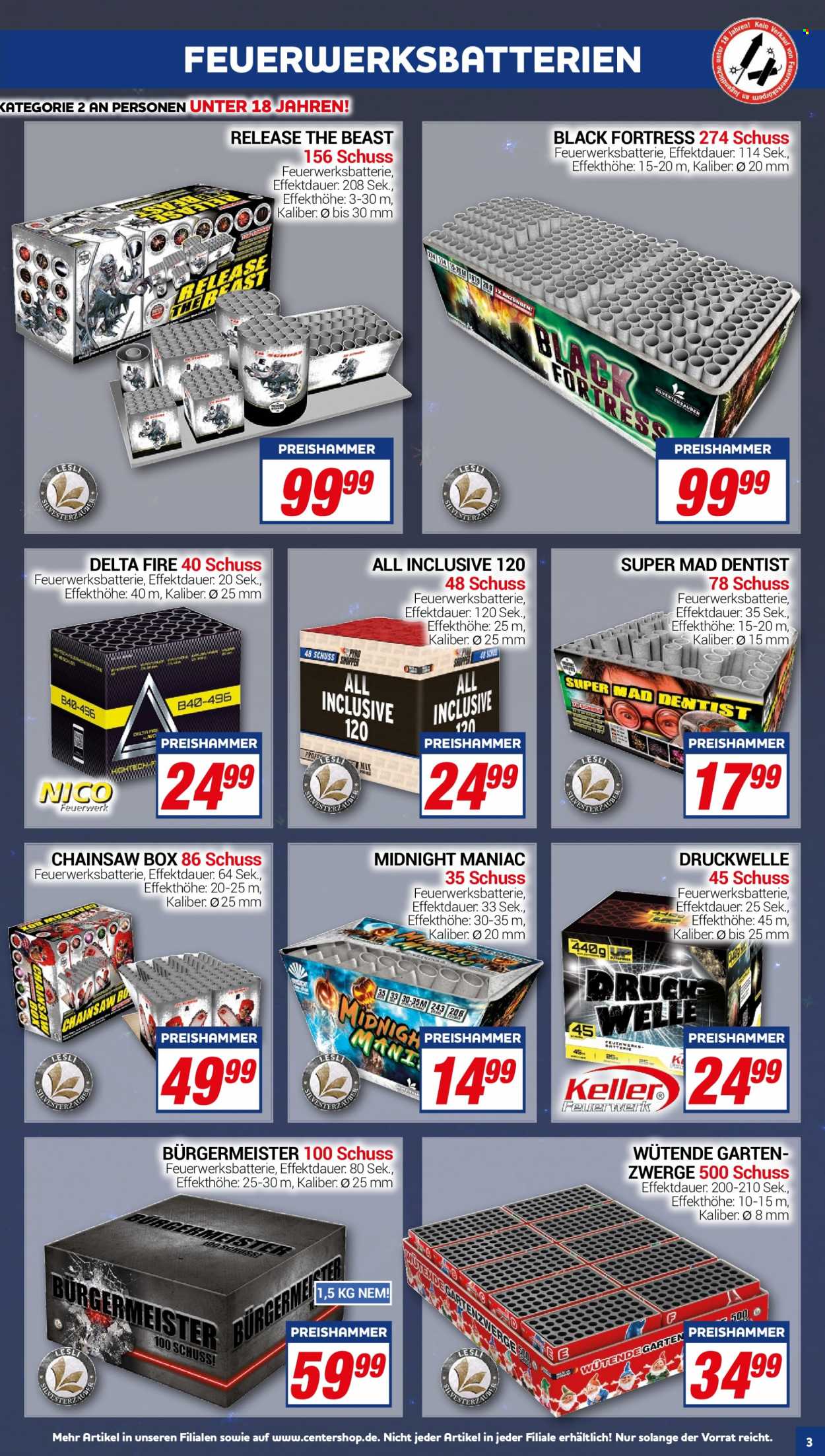 CENTERSHOP Prospekte  - 29.12.2022 - 31.12.2022. Seite 3