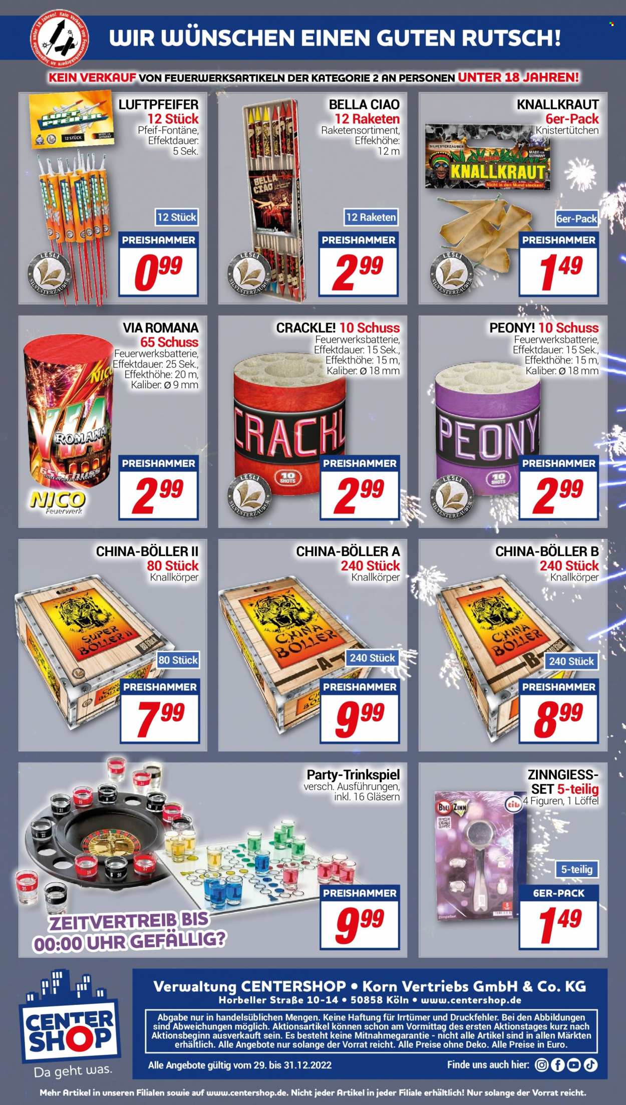 CENTERSHOP Prospekte  - 29.12.2022 - 31.12.2022. Seite 6