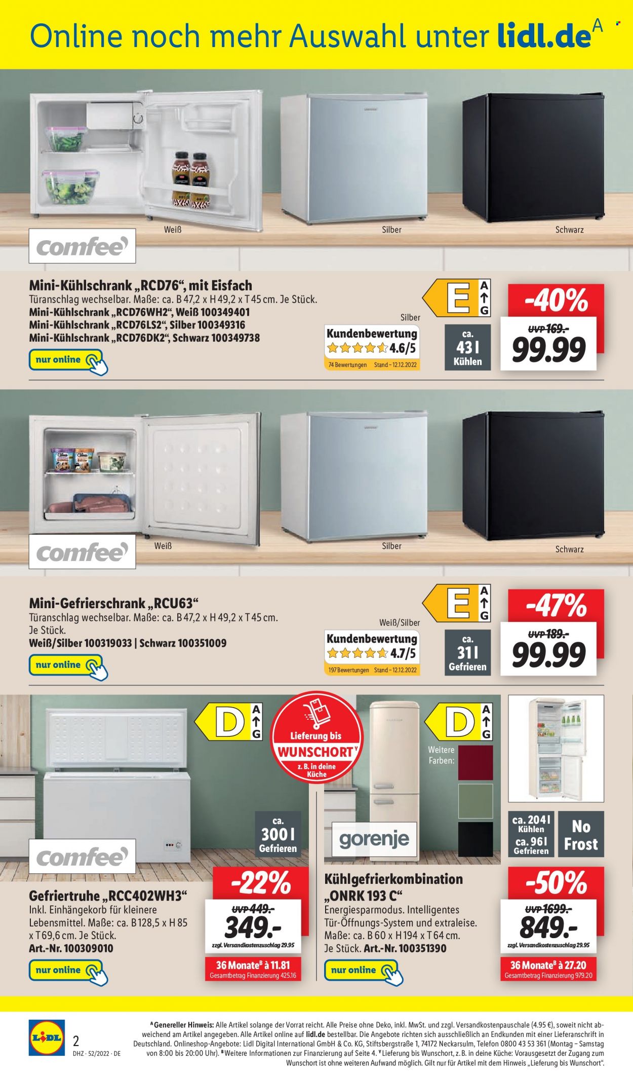Lidl Prospekte  - 26.12.2022 - 1.01.2023. Seite 2