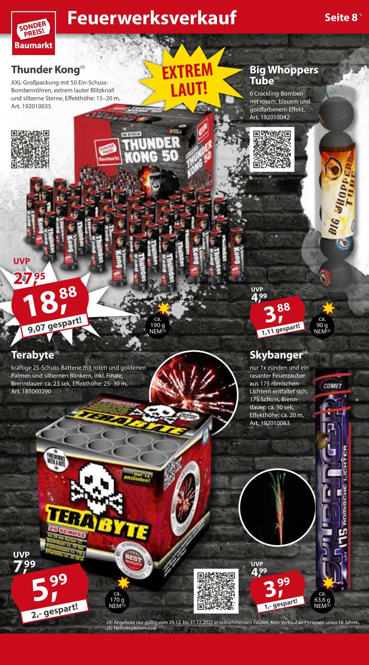 Sonderpreis-Baumarkt Prospekte  - 24.12.2022 - 30.12.2022. Seite 8