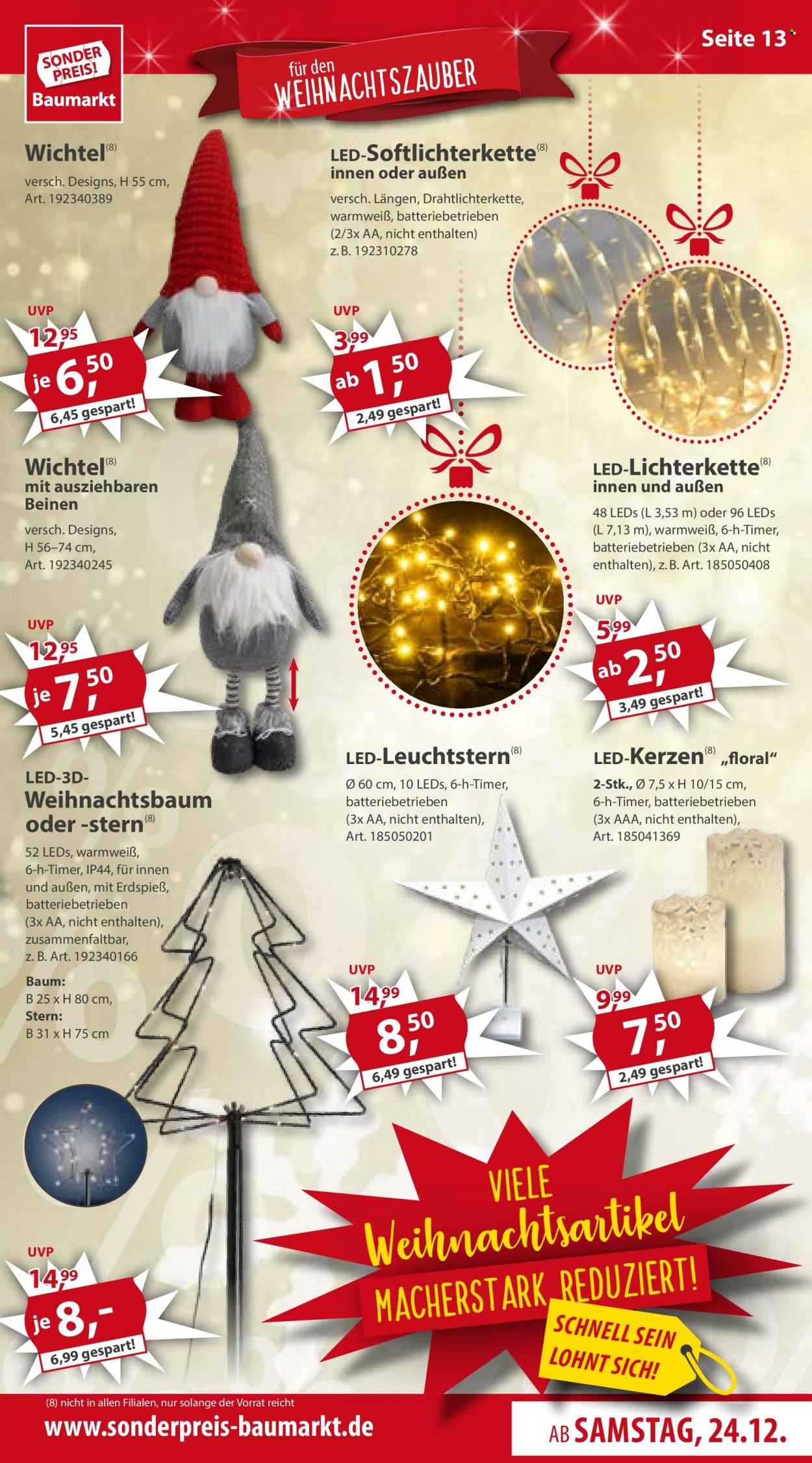 Sonderpreis-Baumarkt Prospekte  - 24.12.2022 - 30.12.2022. Seite 13