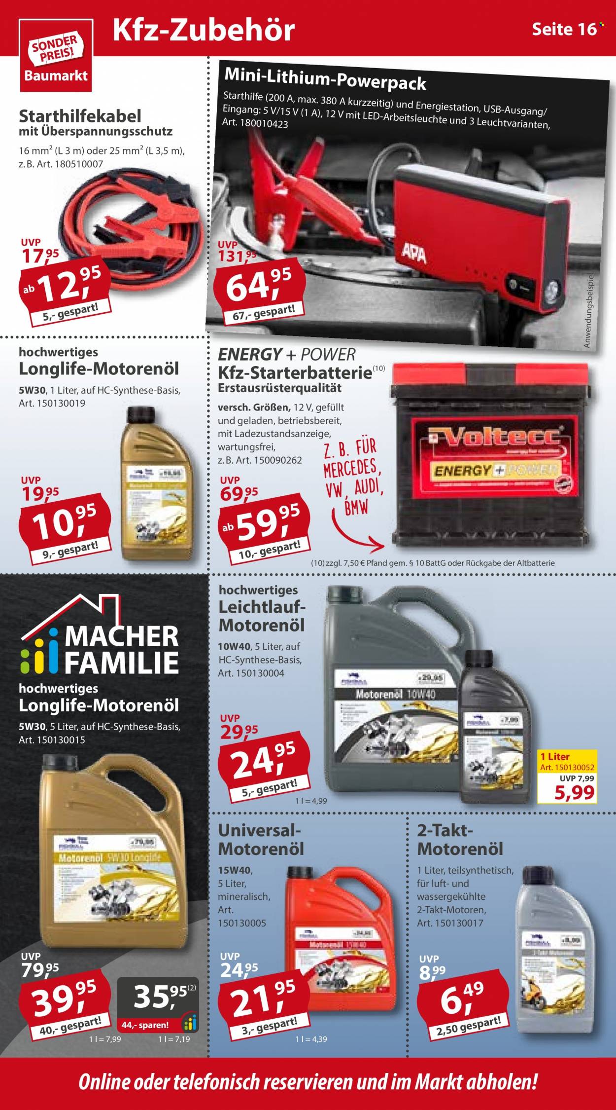 Sonderpreis-Baumarkt Prospekte  - 24.12.2022 - 30.12.2022. Seite 16