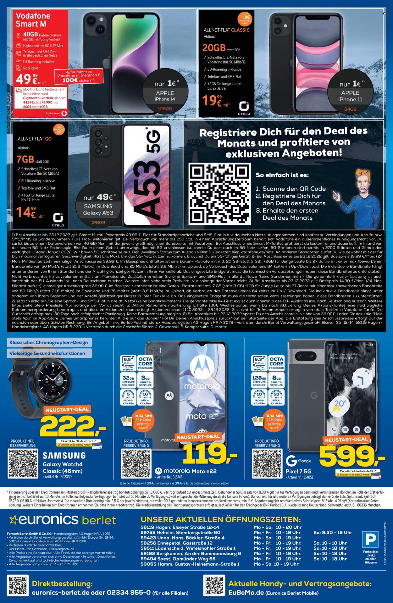 Euronics Prospekte  - 17.12.2022 - 23.12.2022. Seite 10