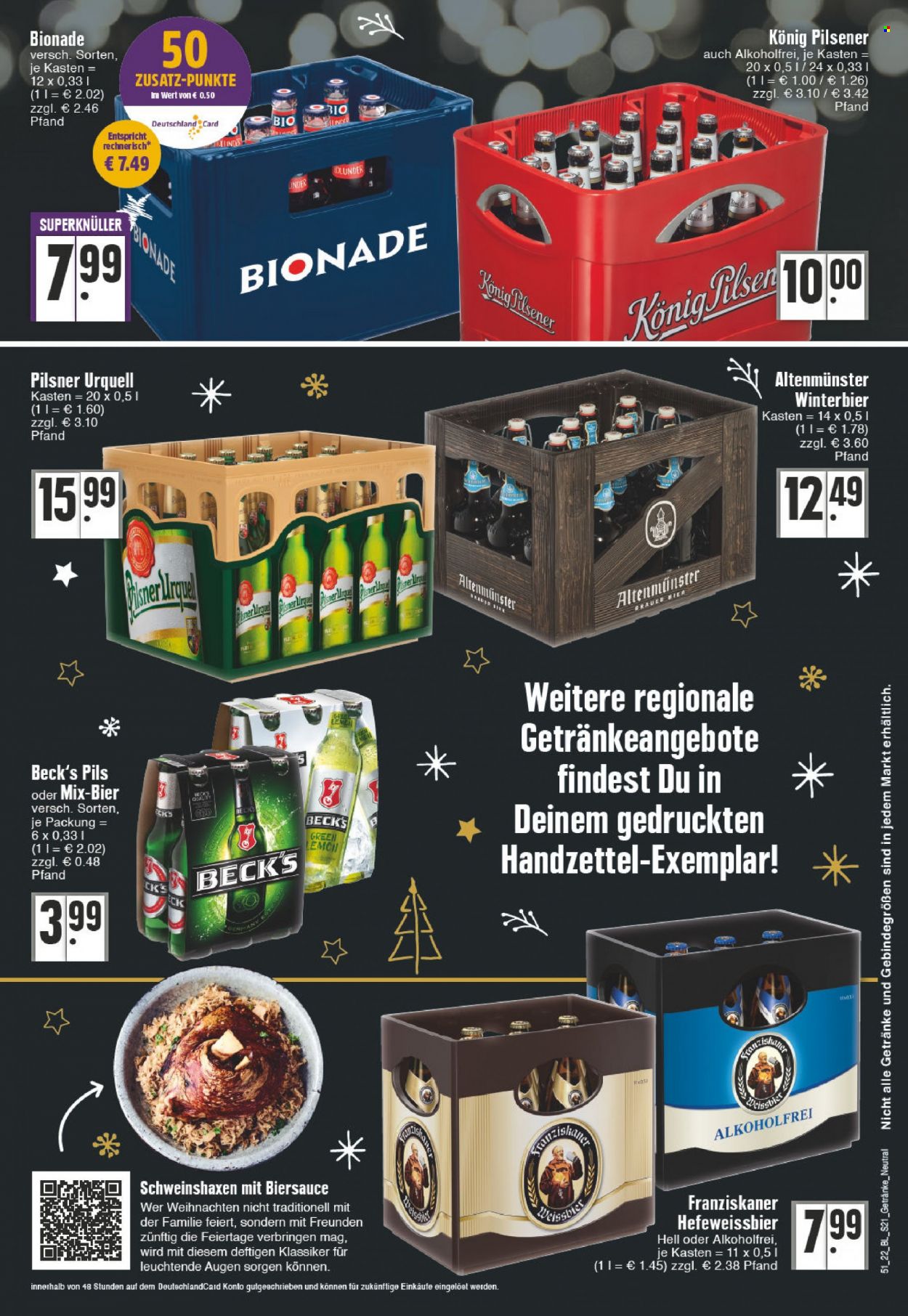 Edeka Prospekte  - 19.12.2022 - 24.12.2022. Seite 21