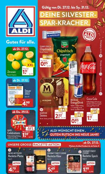 Prospekte ALDI Nord - 27.12.2022 - 31.12.2022.