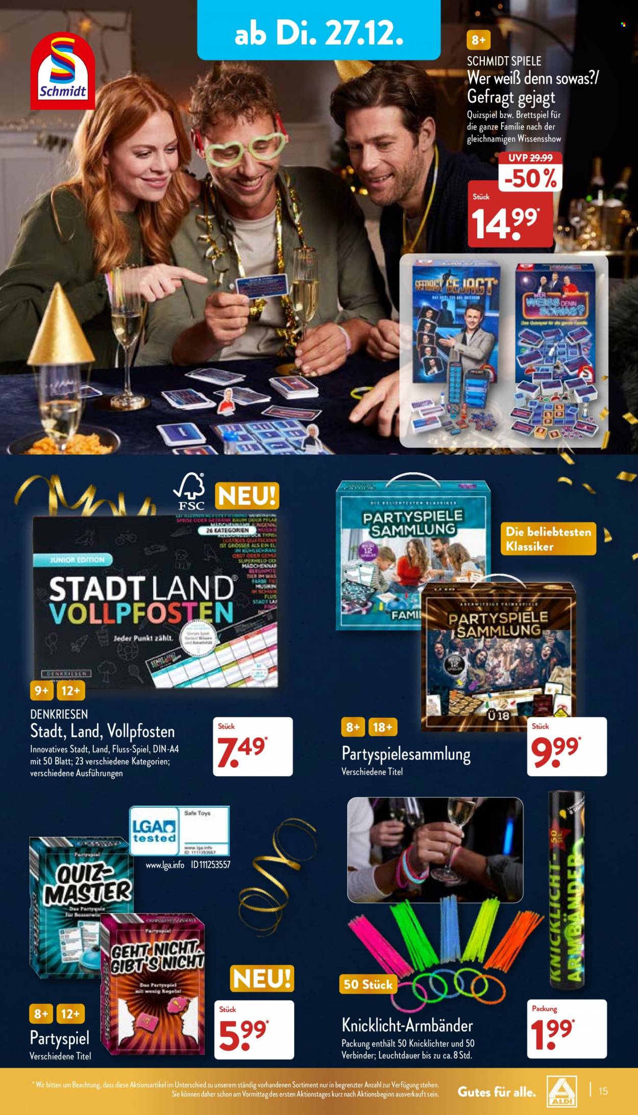 ALDI Nord Prospekte  - 27.12.2022 - 31.12.2022. Seite 15
