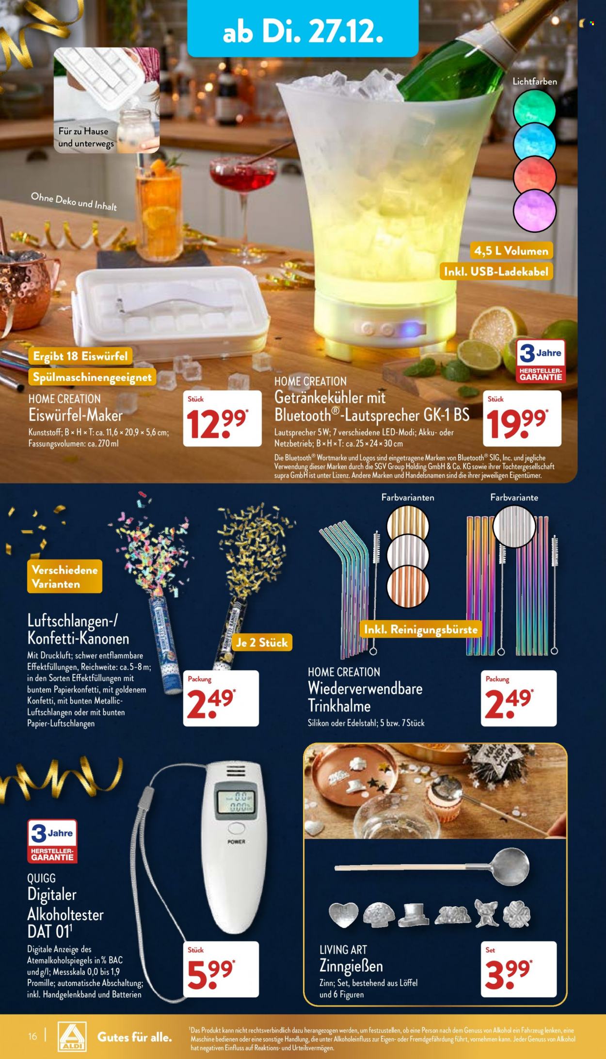 ALDI Nord Prospekte  - 27.12.2022 - 31.12.2022. Seite 16