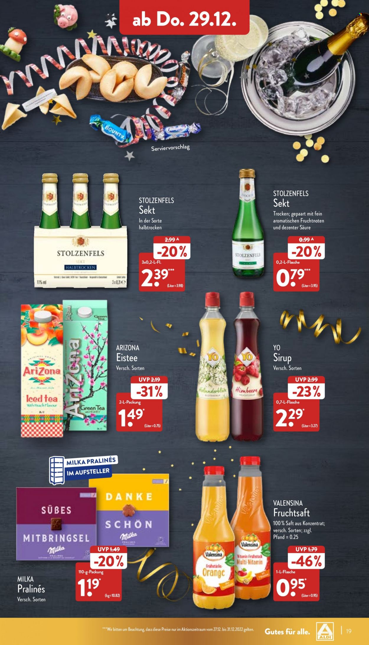 ALDI Nord Prospekte  - 27.12.2022 - 31.12.2022. Seite 19