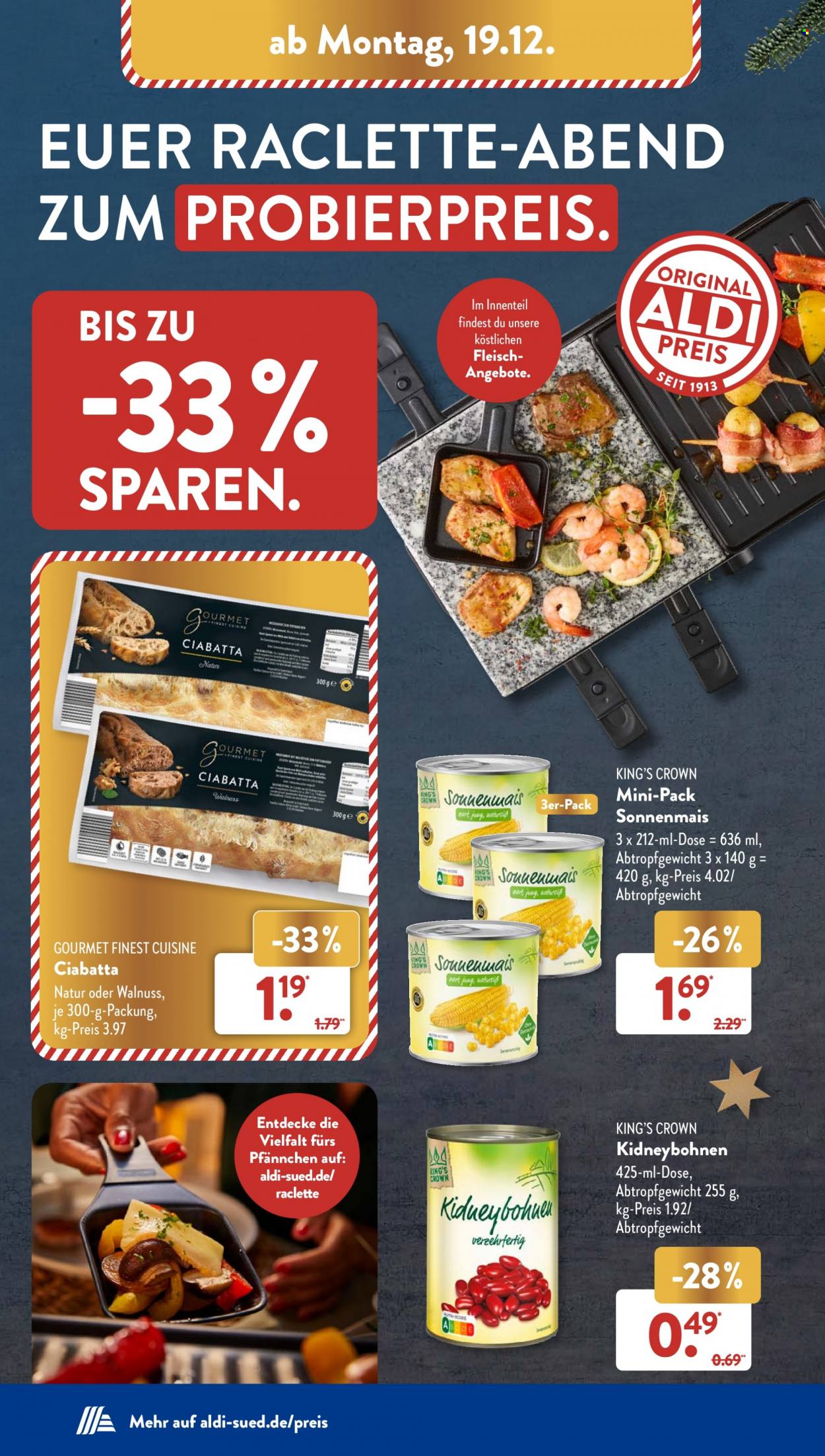ALDI SÜD Prospekte  - 19.12.2022 - 24.12.2022. Seite 8