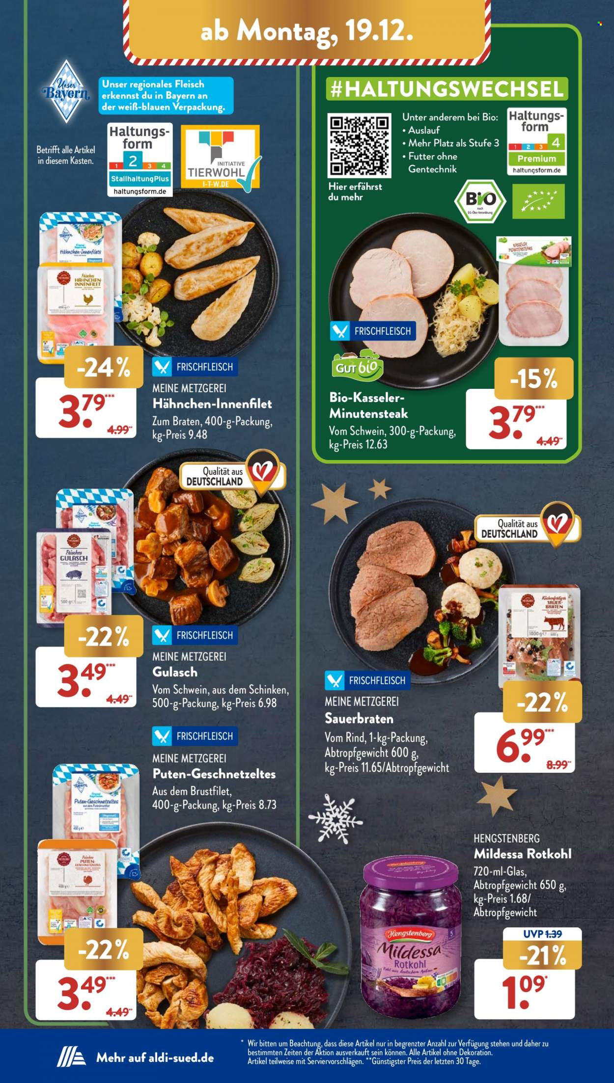 ALDI SÜD Prospekte  - 19.12.2022 - 24.12.2022. Seite 14
