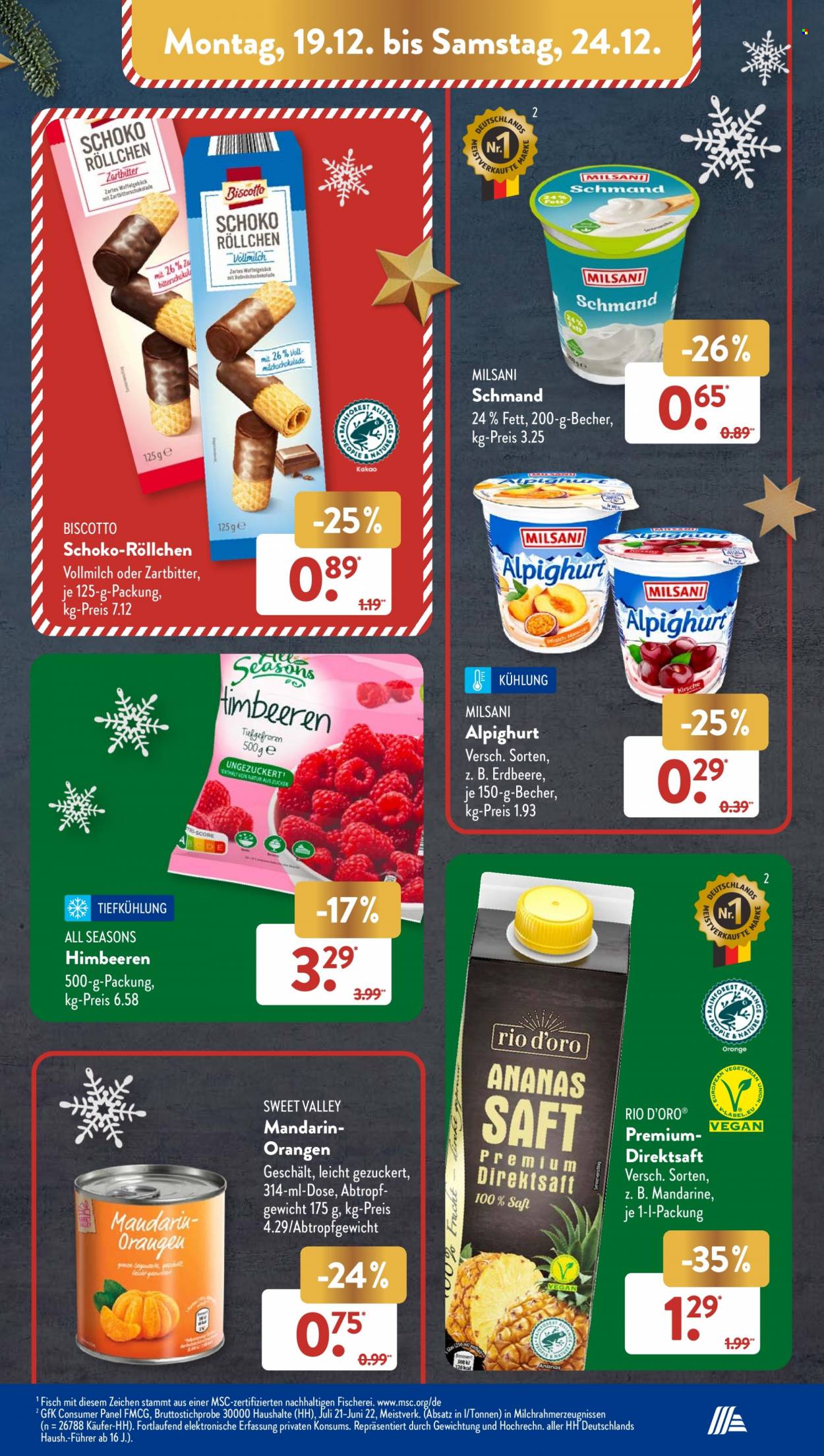 ALDI SÜD Prospekte  - 19.12.2022 - 24.12.2022. Seite 23