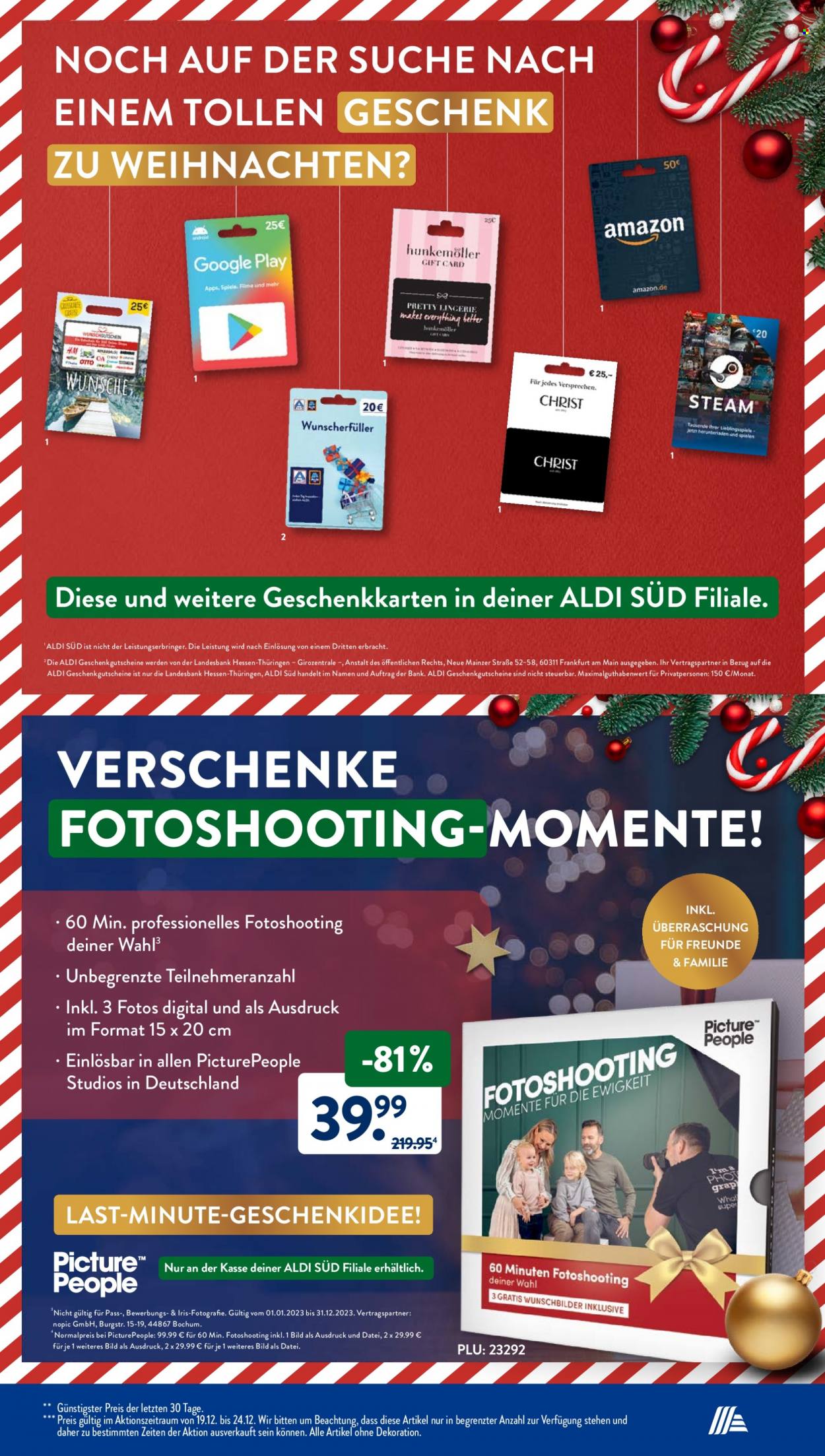 ALDI SÜD Prospekte  - 19.12.2022 - 24.12.2022. Seite 33