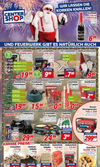 Prospekte CENTERSHOP - 19.12.2022 - 24.12.2022.