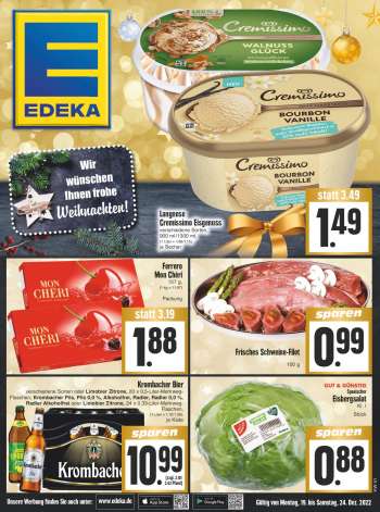 Prospekte Edeka - 19.12.2022 - 24.12.2022.