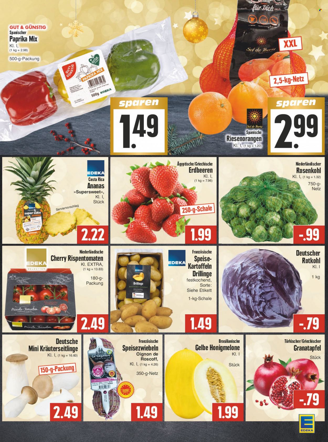 Edeka Prospekte  - 19.12.2022 - 24.12.2022. Seite 7