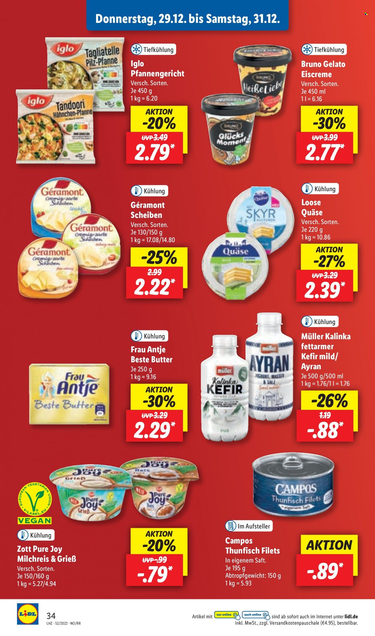 Lidl Prospekte  - 27.12.2022 - 31.12.2022. Seite 36