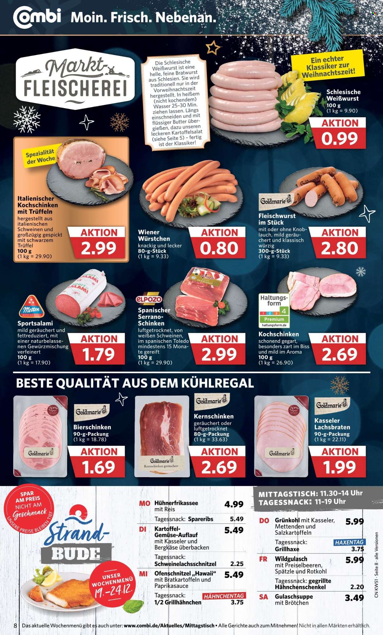 Combi Prospekte  - 19.12.2022 - 24.12.2022. Seite 8