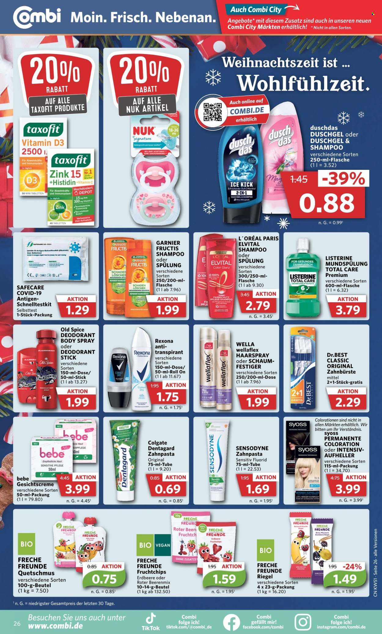 Combi Prospekte  - 19.12.2022 - 24.12.2022. Seite 26