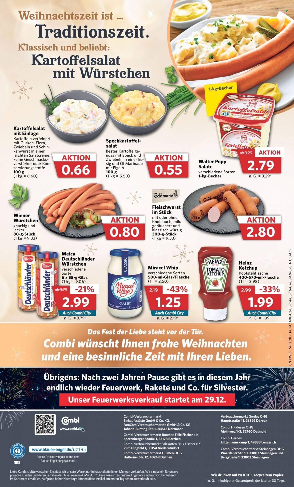 Combi Prospekte  - 19.12.2022 - 24.12.2022. Seite 28
