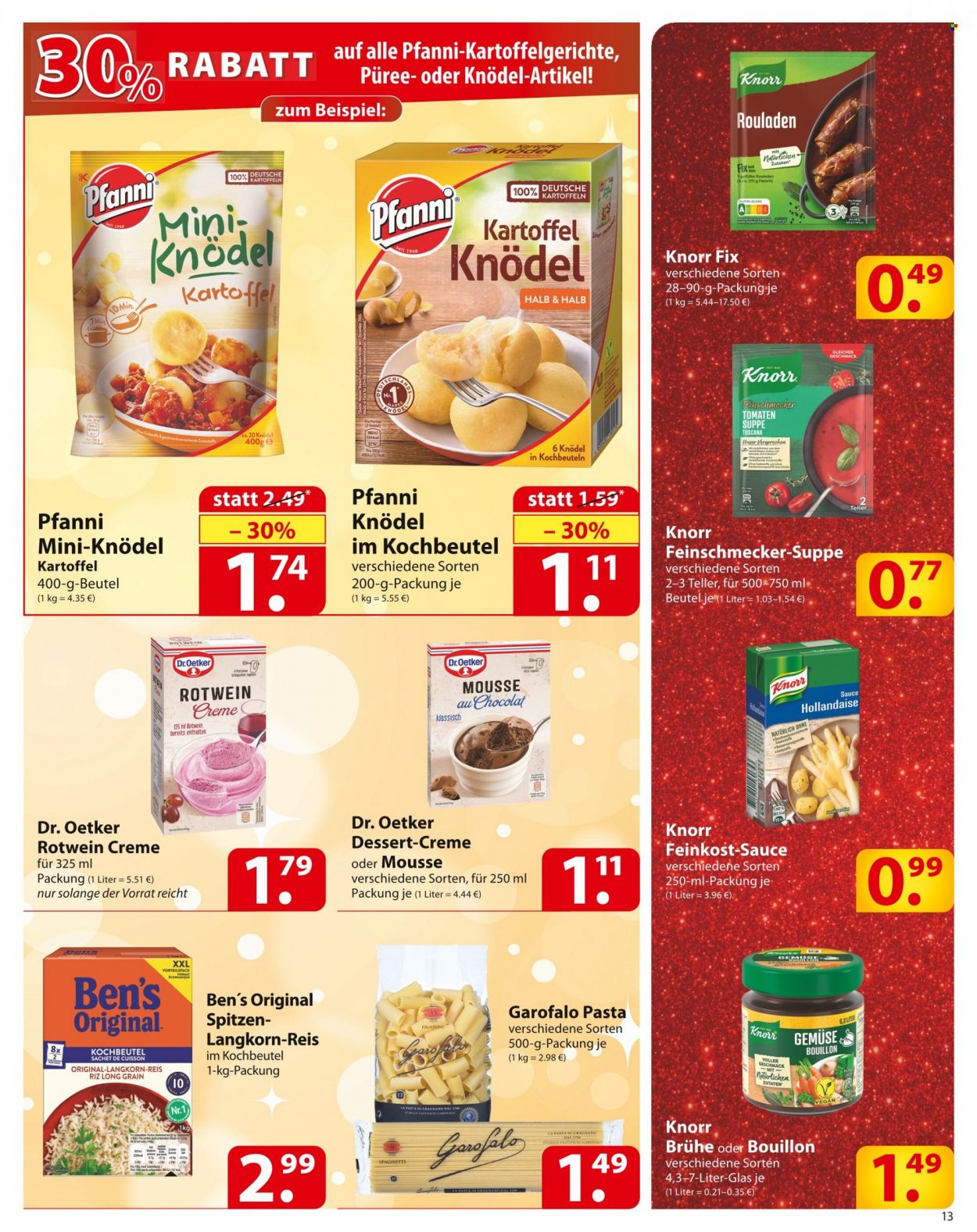 famila Prospekte  - 19.12.2022 - 24.12.2022. Seite 13