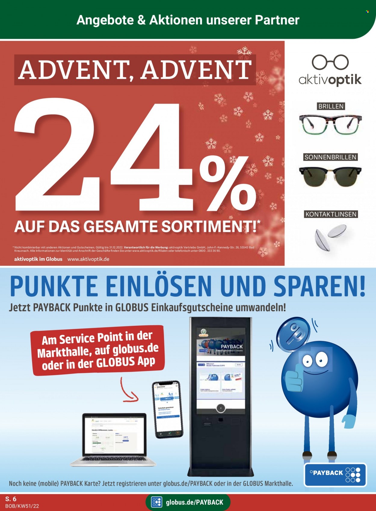 Globus Prospekte  - 19.12.2022 - 24.12.2022. Seite 14