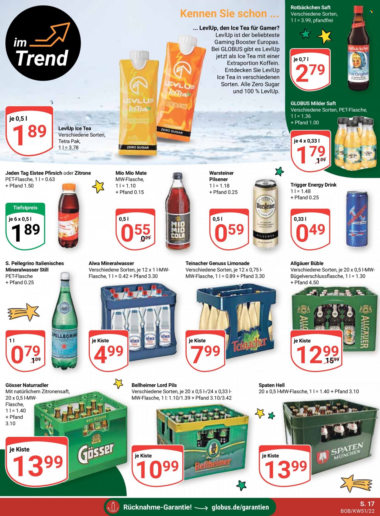 Globus Prospekte  - 19.12.2022 - 24.12.2022. Seite 25