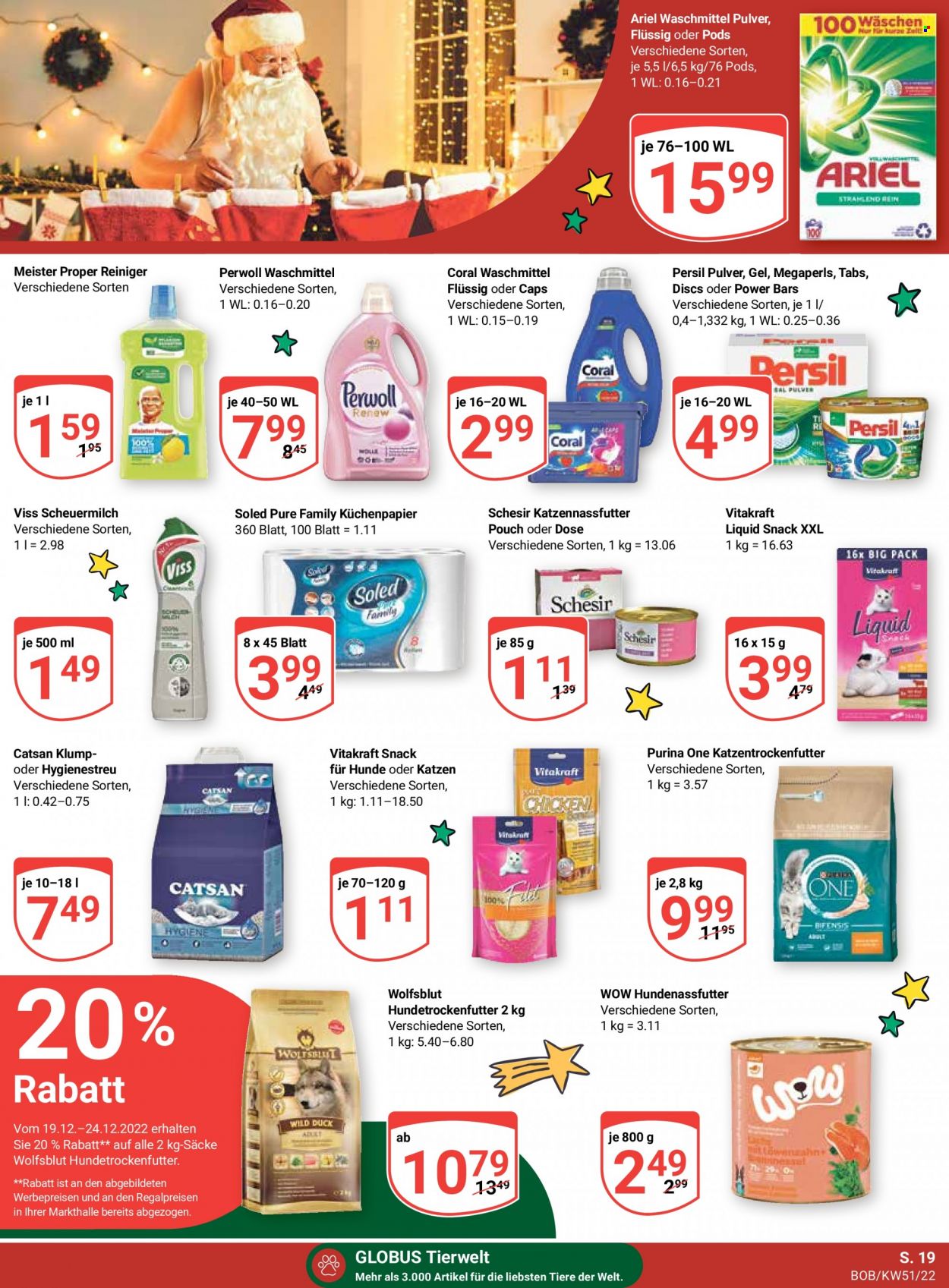 Globus Prospekte  - 19.12.2022 - 24.12.2022. Seite 27
