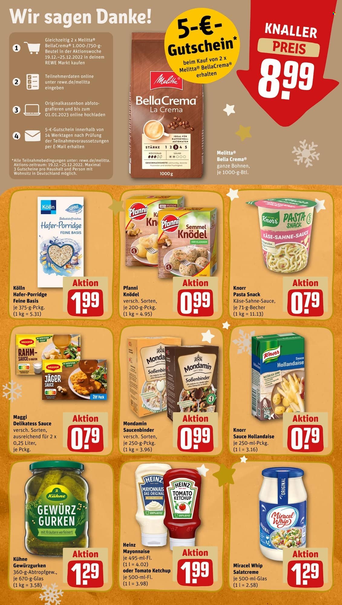 REWE Prospekte  - 19.12.2022 - 24.12.2022. Seite 12