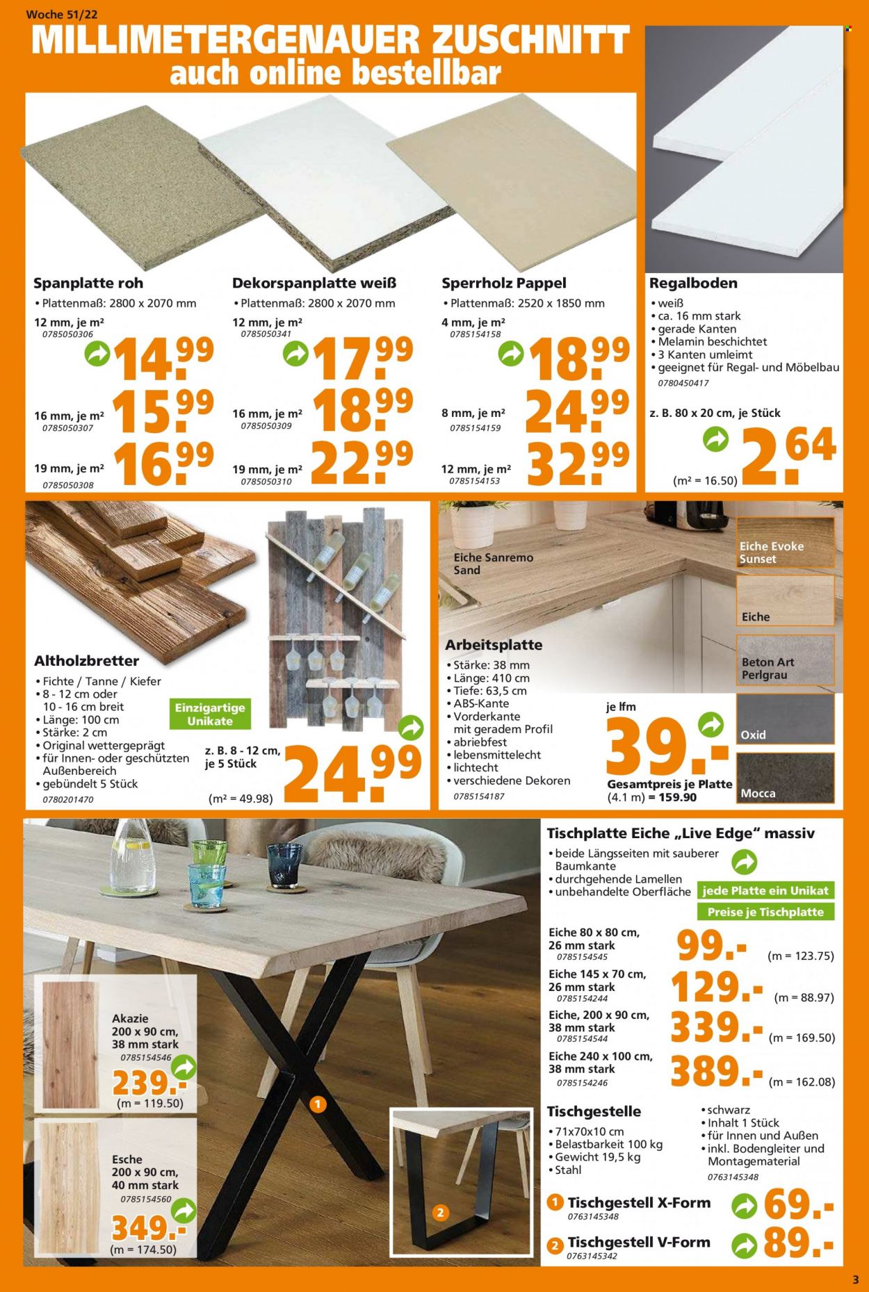 Globus Baumarkt Prospekte  - 19.12.2022 - 24.12.2022. Seite 3