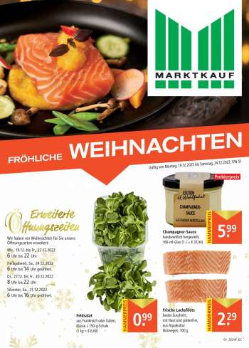 Prospekte Marktkauf - 19.12.2022 - 24.12.2022.