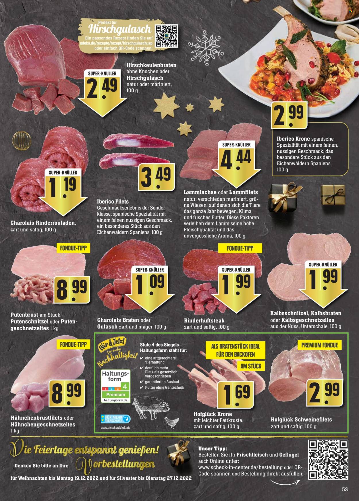 Edeka Prospekte  - 19.12.2022 - 24.12.2022. Seite 5