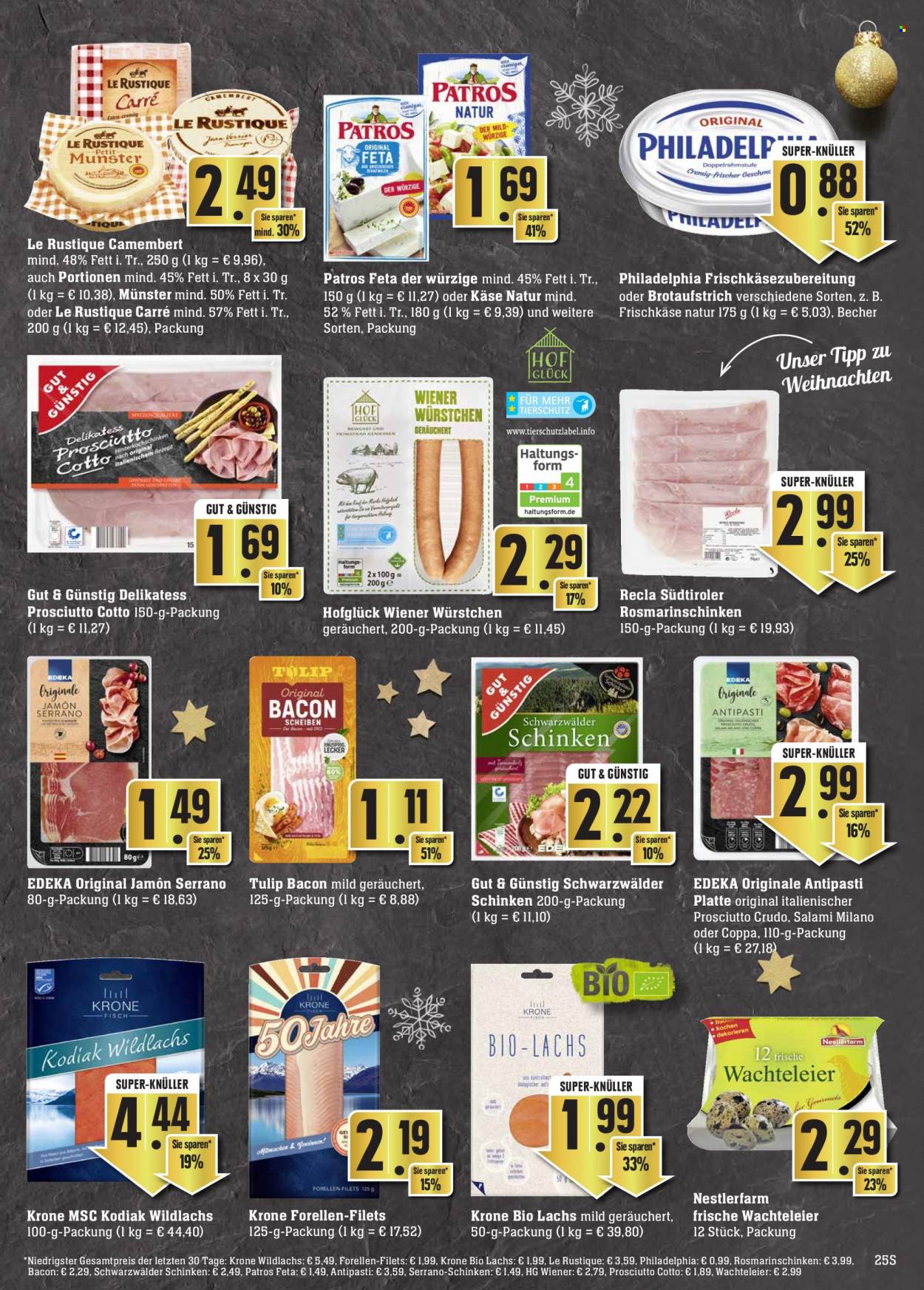 Edeka Prospekte  - 19.12.2022 - 24.12.2022. Seite 25