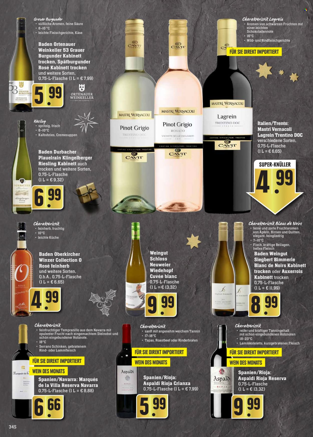 Edeka Prospekte  - 19.12.2022 - 24.12.2022. Seite 34
