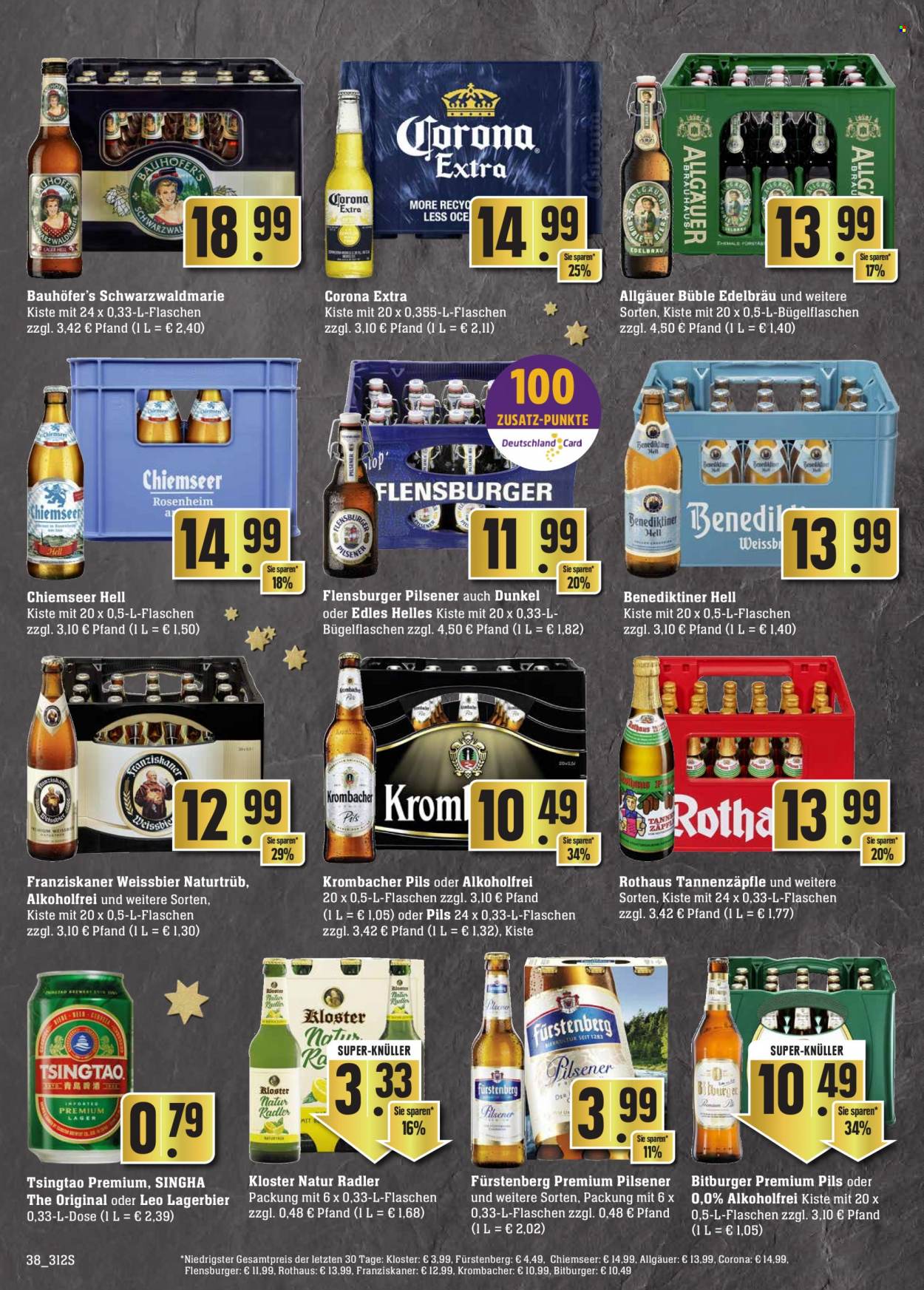 Edeka Prospekte  - 19.12.2022 - 24.12.2022. Seite 38