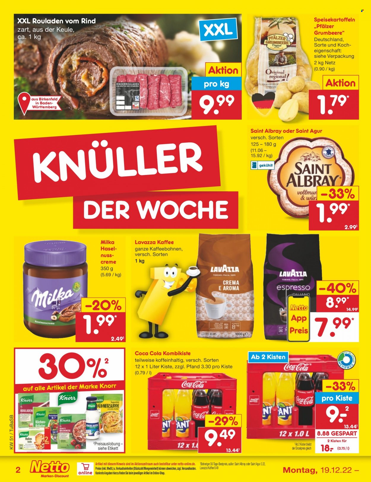 Netto Marken-Discount Prospekte  - 19.12.2022 - 24.12.2022. Seite 2