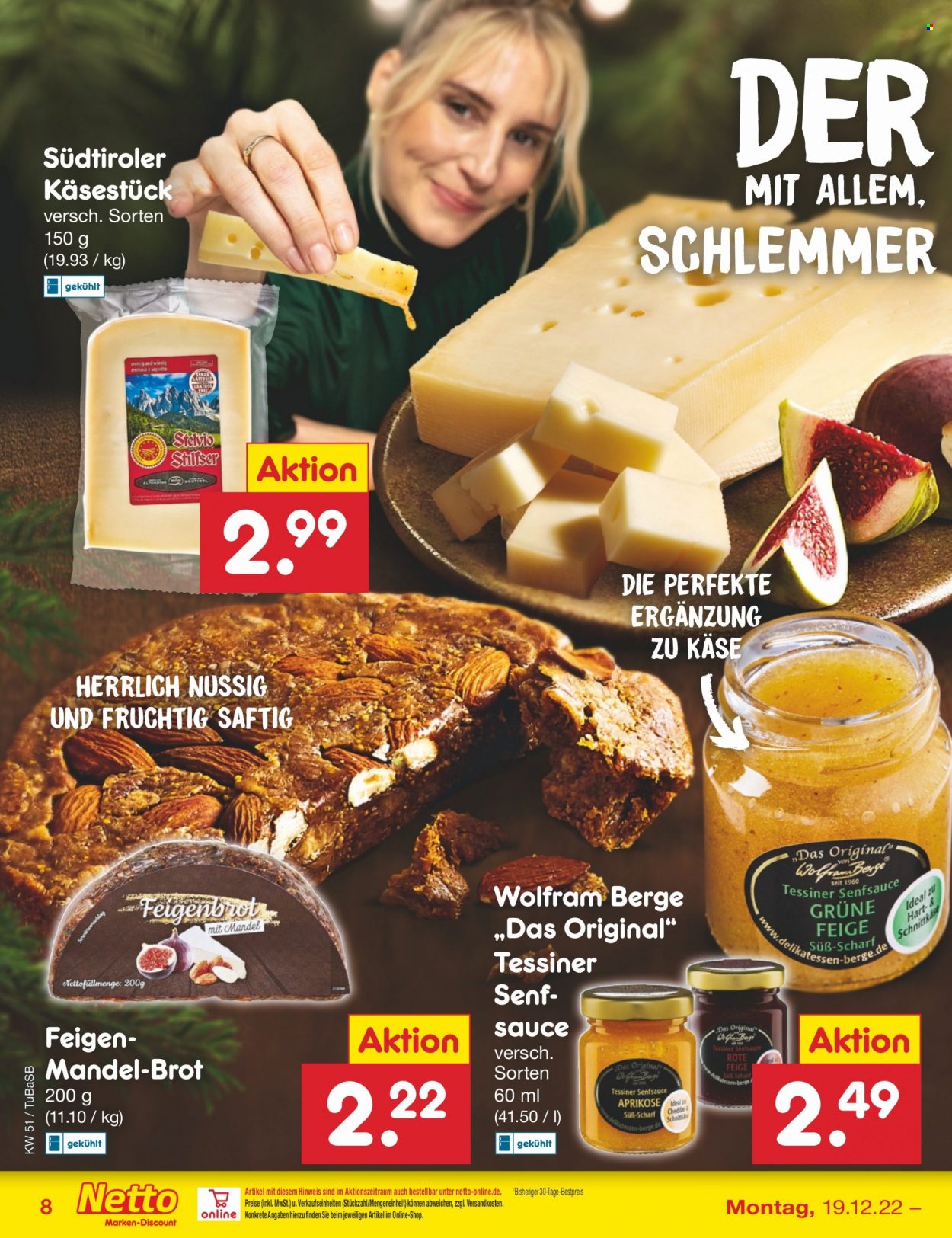 Netto Marken-Discount Prospekte  - 19.12.2022 - 24.12.2022. Seite 8