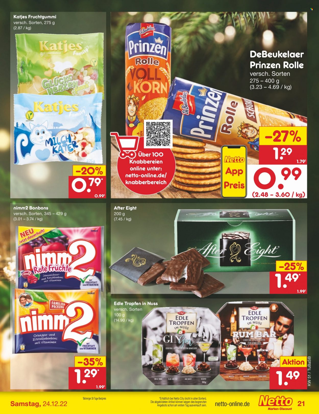 Netto Marken-Discount Prospekte  - 19.12.2022 - 24.12.2022. Seite 21
