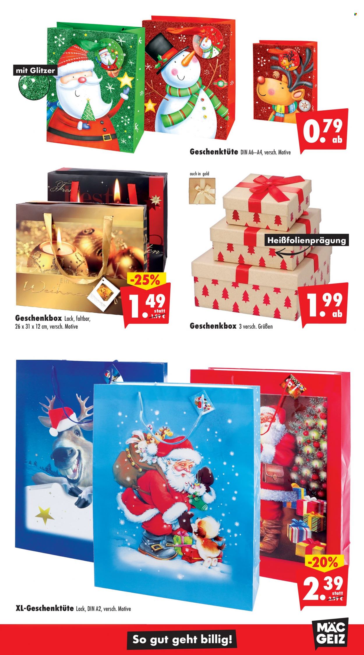 Mäc-Geiz Prospekte  - 19.12.2022 - 25.12.2022. Seite 9