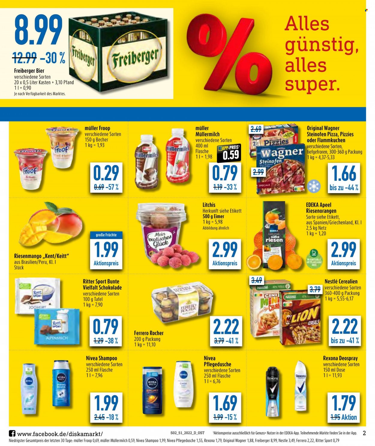 Diska Prospekte  - 19.12.2022 - 24.12.2022. Seite 2