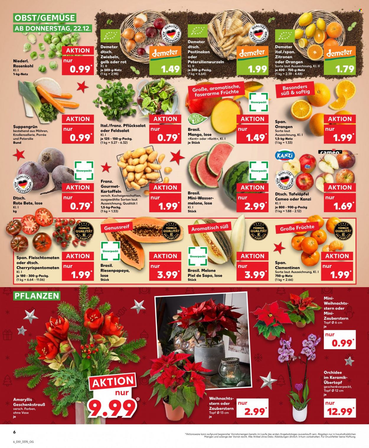 Kaufland Prospekte  - 22.12.2022 - 28.12.2022. Seite 6
