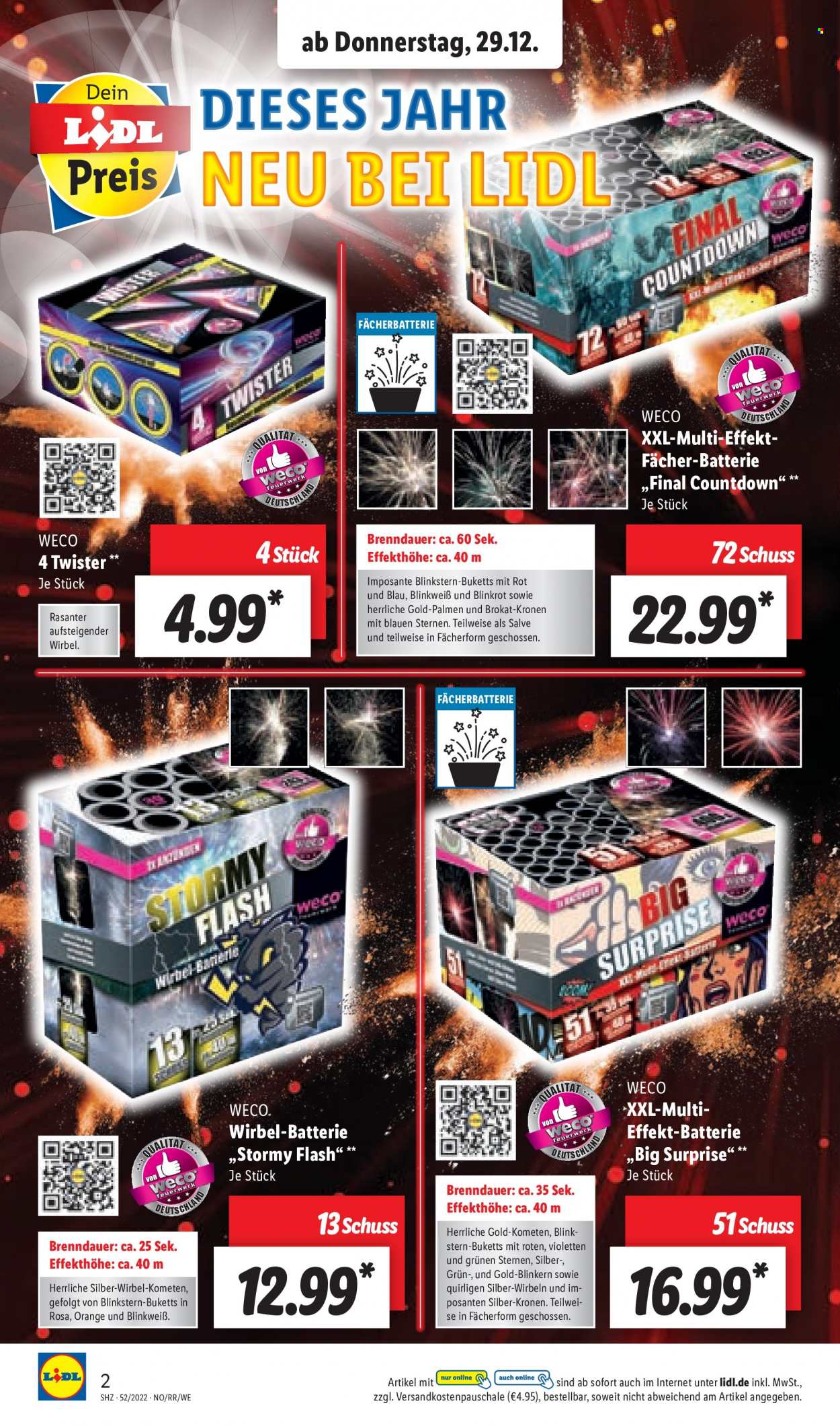 Lidl Prospekte  - 29.12.2022 - 31.12.2022. Seite 2